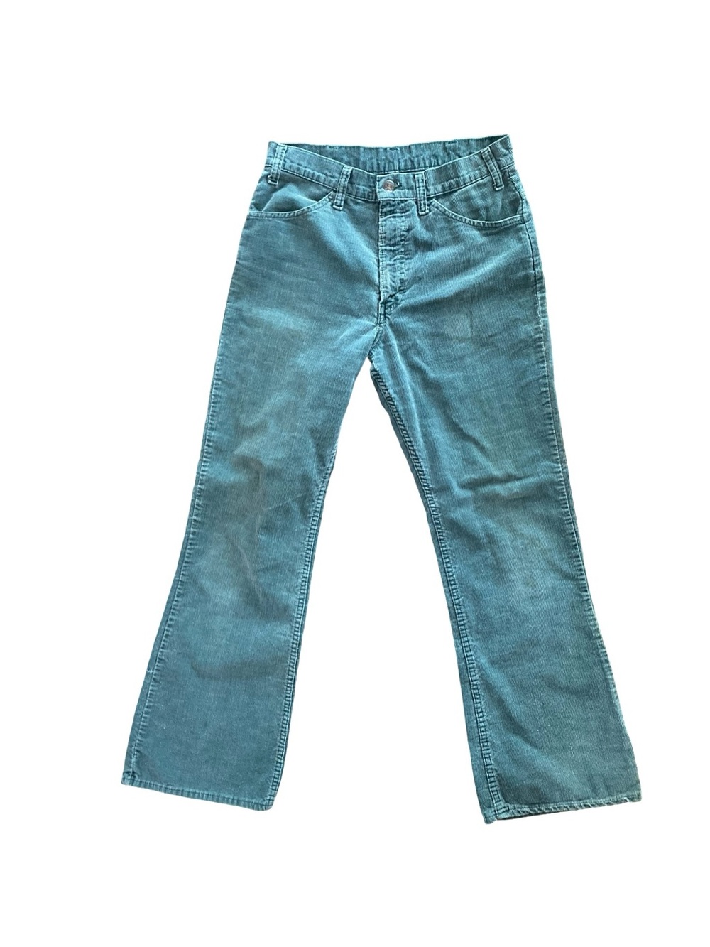 Vintage Levi’s 646 Bell Bottom 70s Corduroy Pants Size 31x31 Actual 30x 29